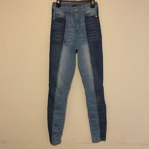 Two Tone Jeans | Fashion Nova